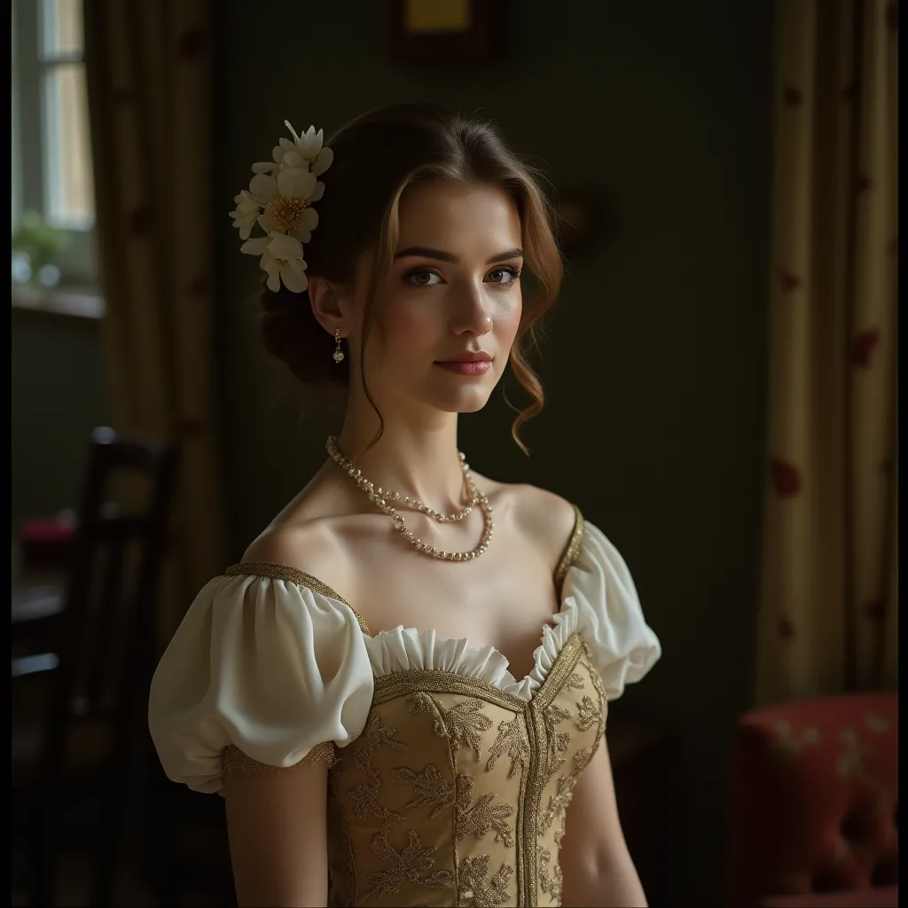 Example of a natural professional portrait on a neutral background