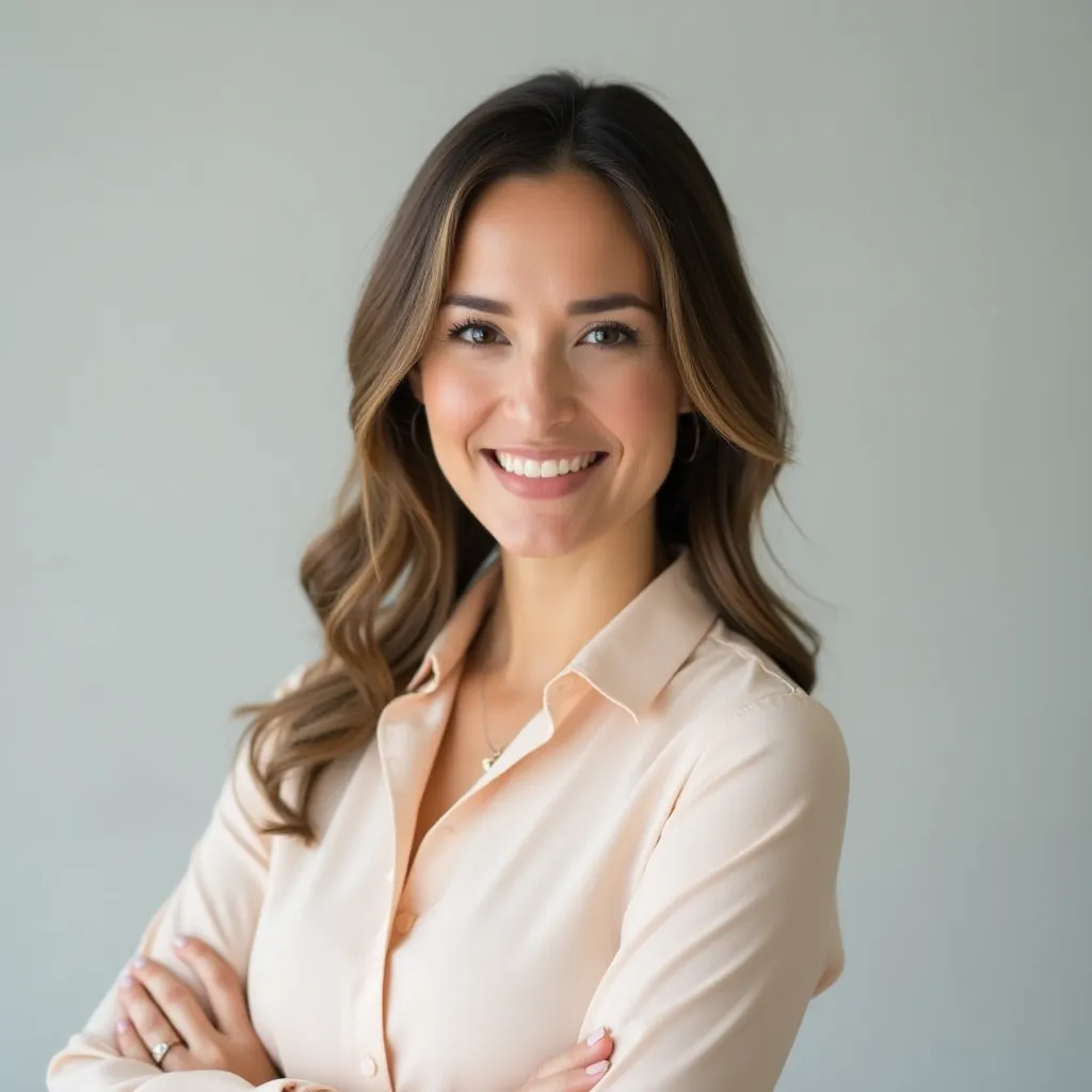 Example of a successful professional portrait of an independent secretary