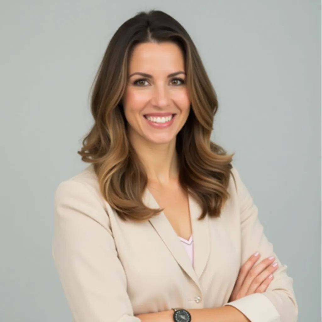 Poorly lit portrait of an independent secretary