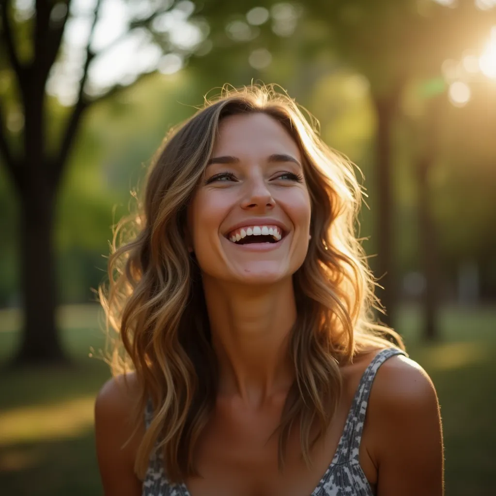 Professional portrait of a smiling man outdoors