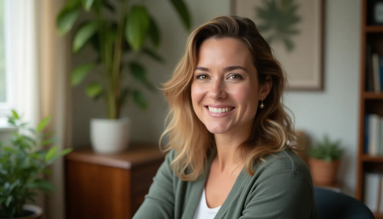 Psychologist Portrait: How to Convey Calm, Listening, and Professionalism in a Glance