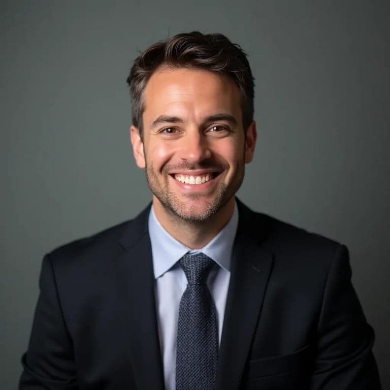 Exemple de portrait professionnel naturel sur fond neutre