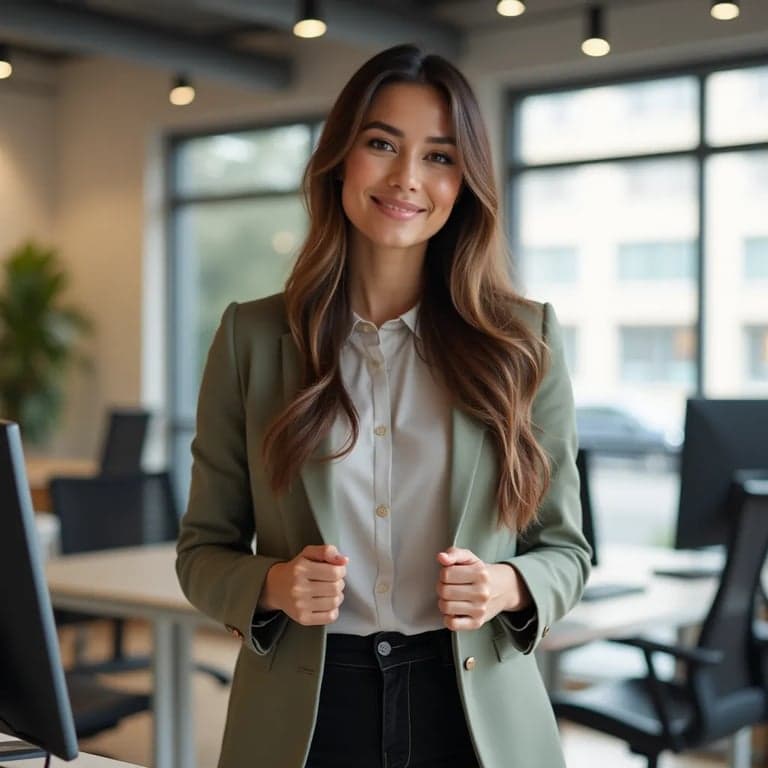 Retrato profesional realista generado por IA con ProPhoto