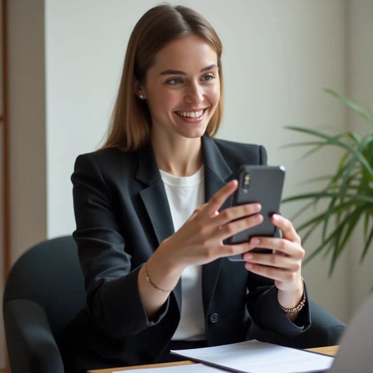 Antes/Depois de uma foto de currículo retocada de maneira profissional