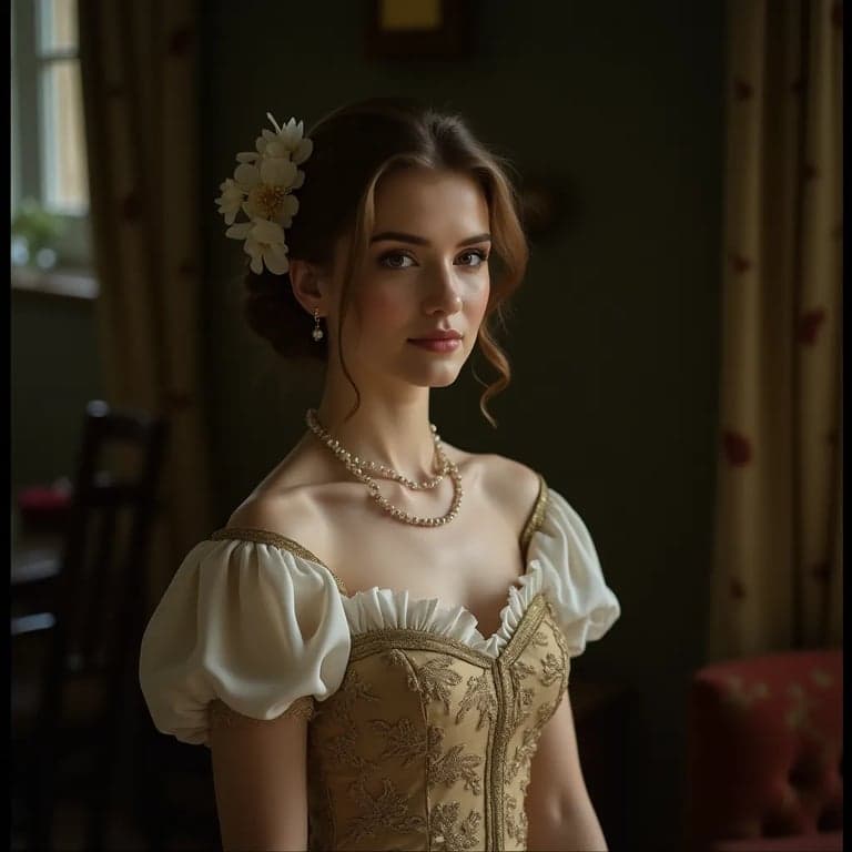 Esempio di ritratto professionale naturale su sfondo neutro