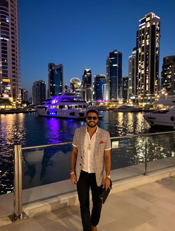 Fotos IA de lujo en Dubái