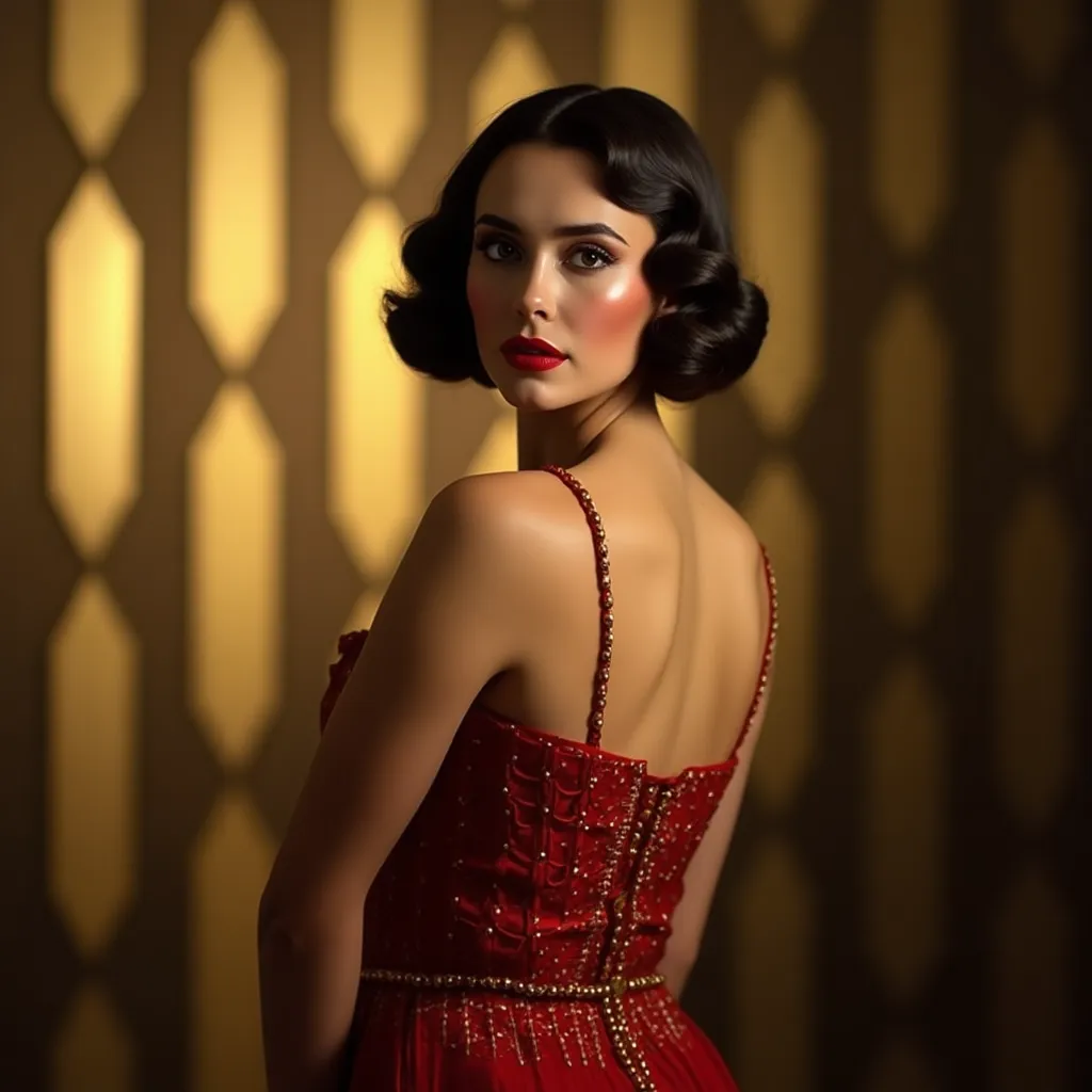 Art Deco Aesthetic: Elevate Your Image with a Glamorous Portrait