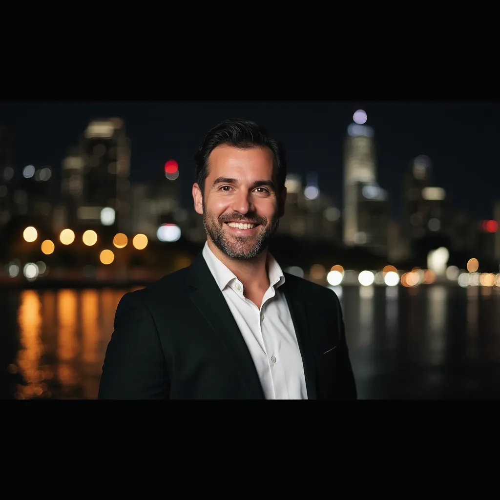 Night Portraits: A Modern and Striking Style with Urban Light