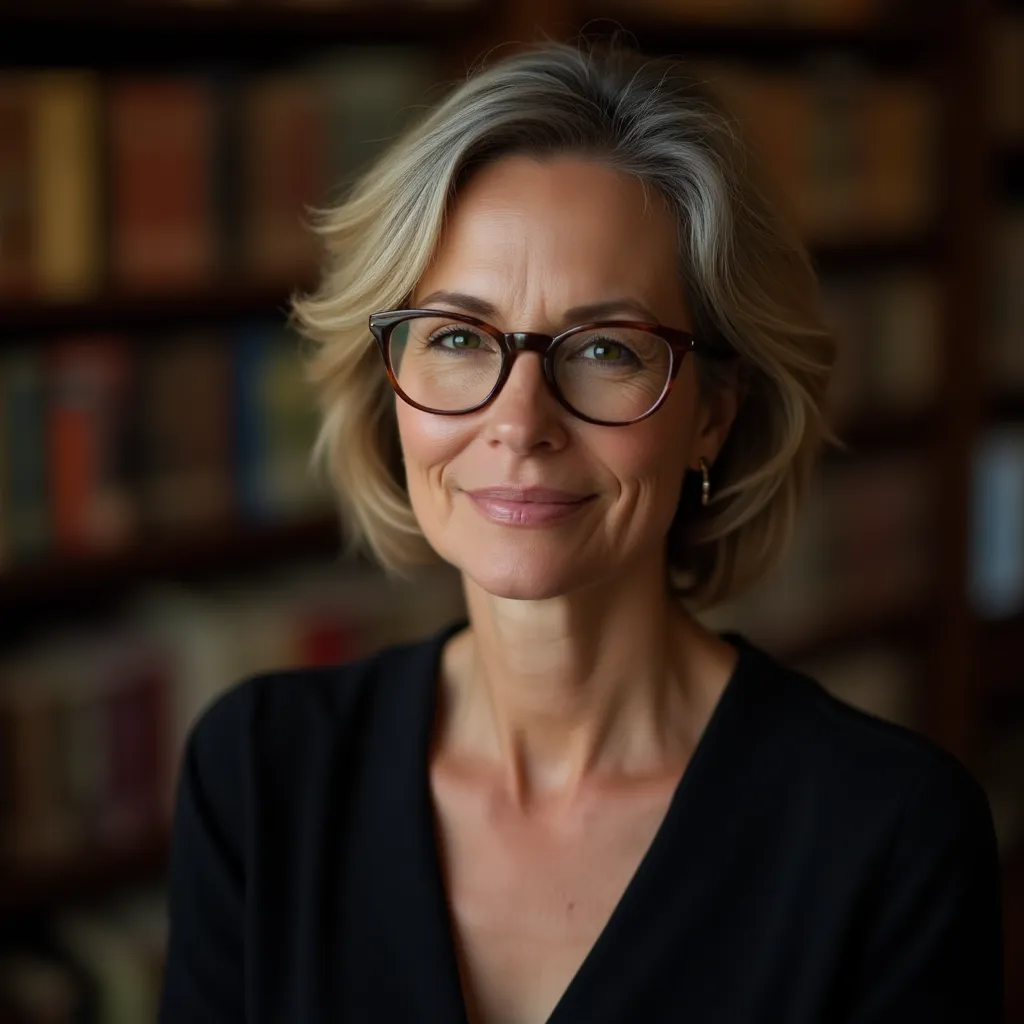 Photo after rebranding of a famous author