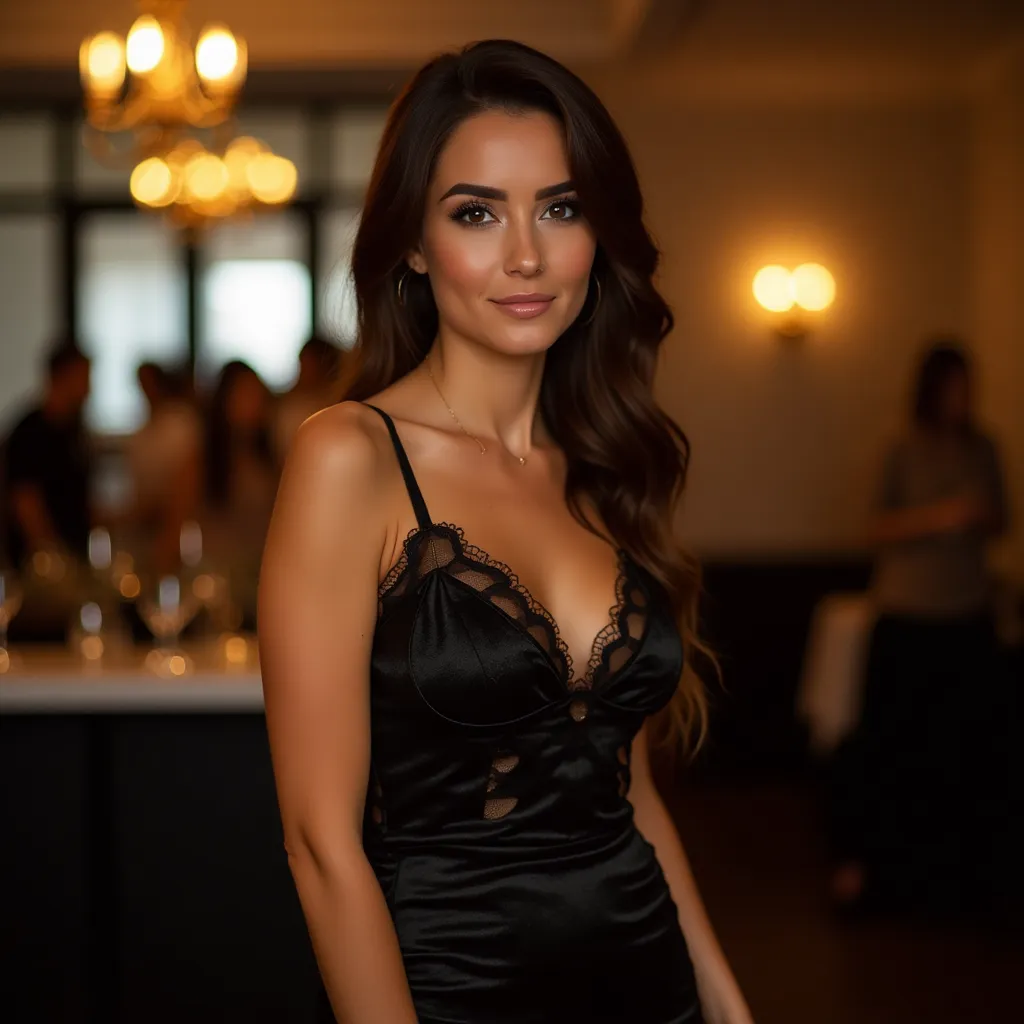 Example of a natural professional portrait on a neutral background