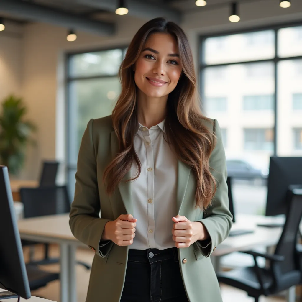 Realistic professional portrait generated by AI with ProPhoto