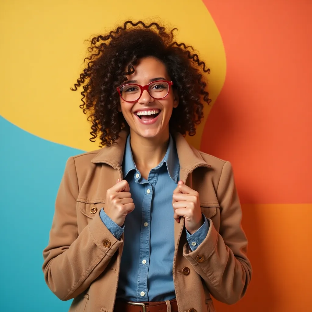 Example of suitable attire for a LinkedIn photo