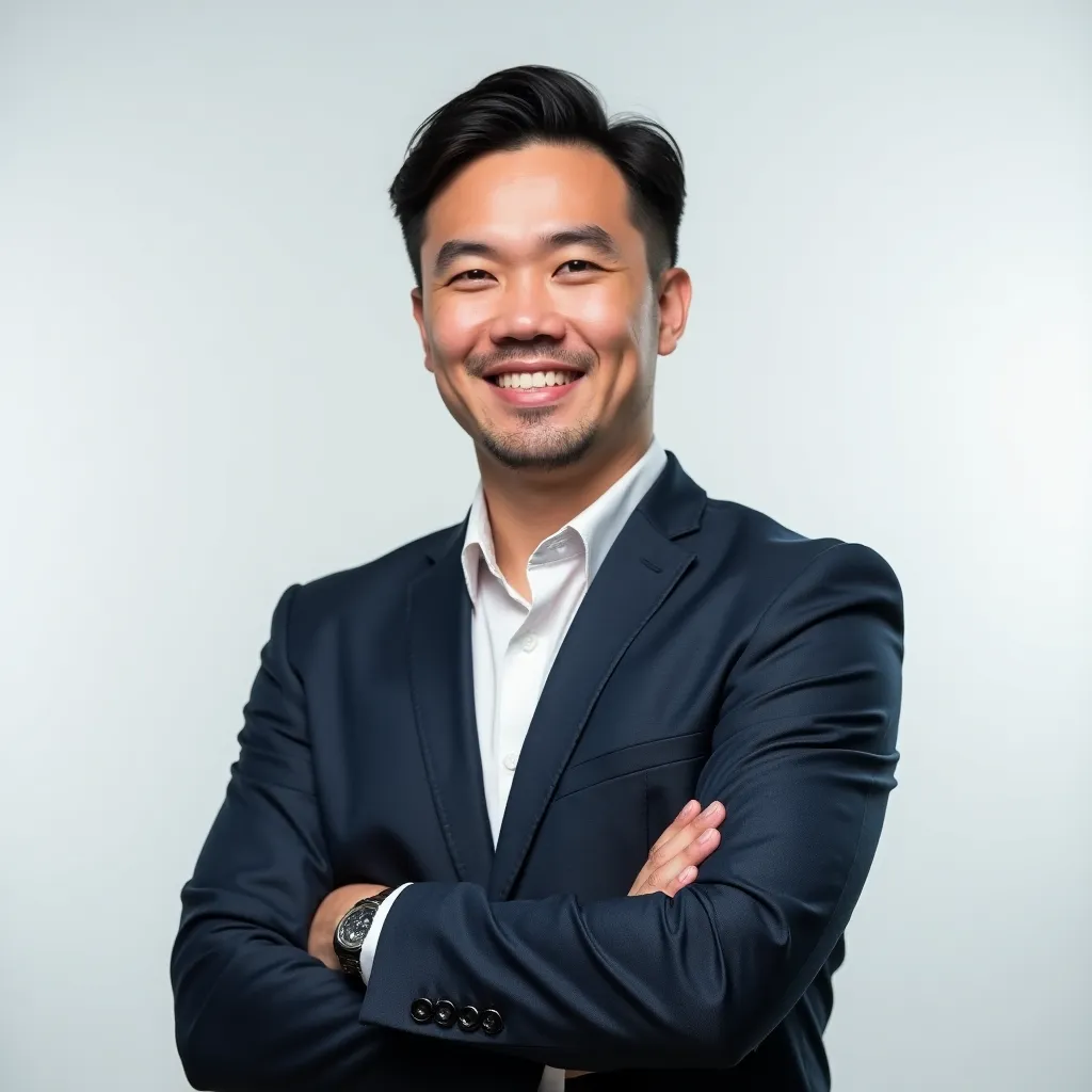 Realistic AI-generated professional portrait with ProPhoto