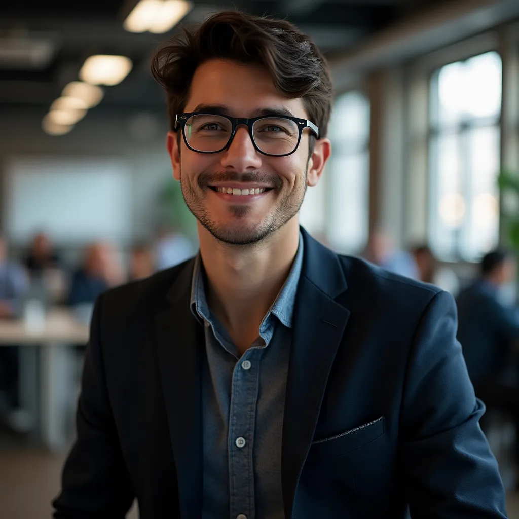 Realistic professional portrait generated by AI with ProPhoto