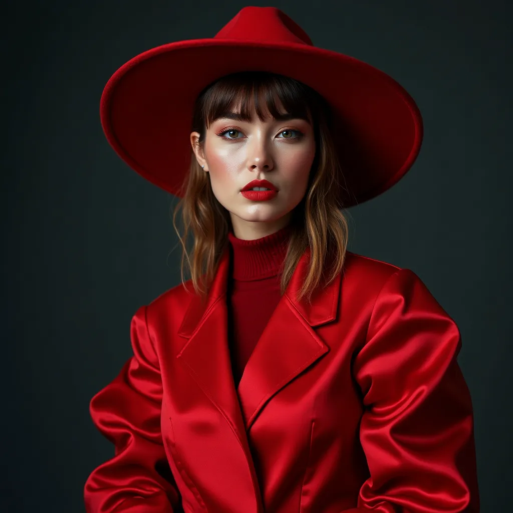 Example of a natural professional portrait on a neutral background