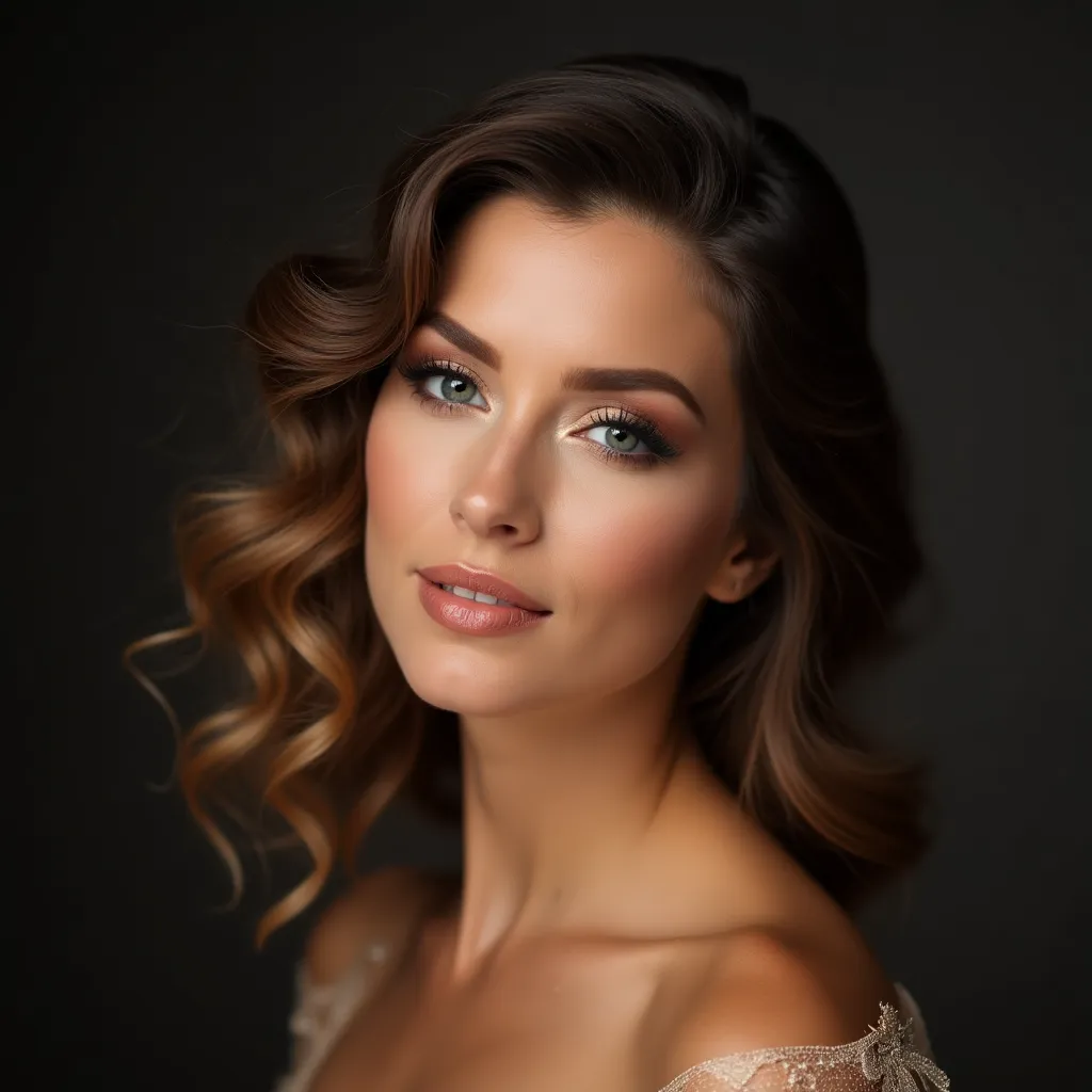 Glamorous Portrait: Combine Sophistication and Online Presence