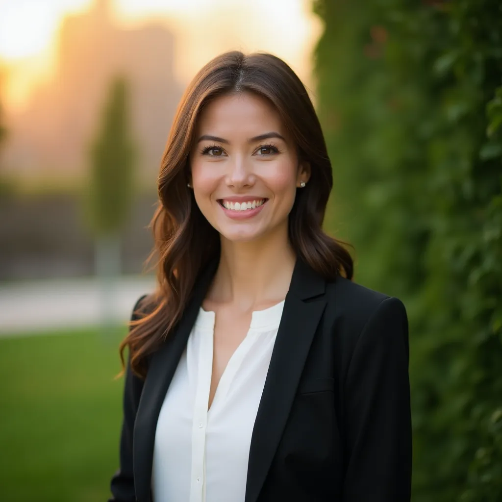 Realistic AI-generated professional portrait with ProPhoto