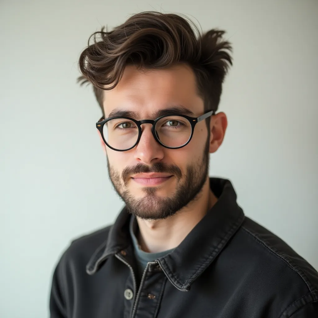 Example of a common mistake in creating profile photos