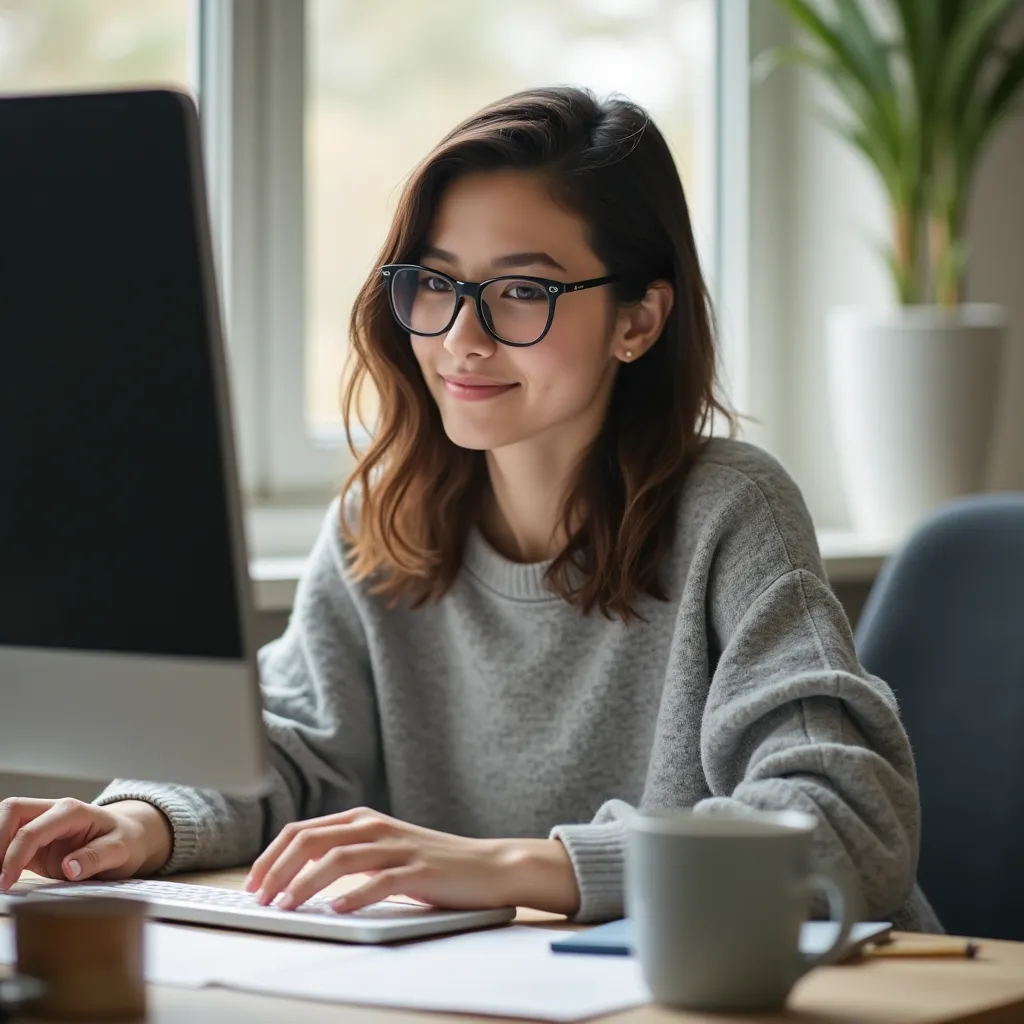 Example of a successful and professional profile photo