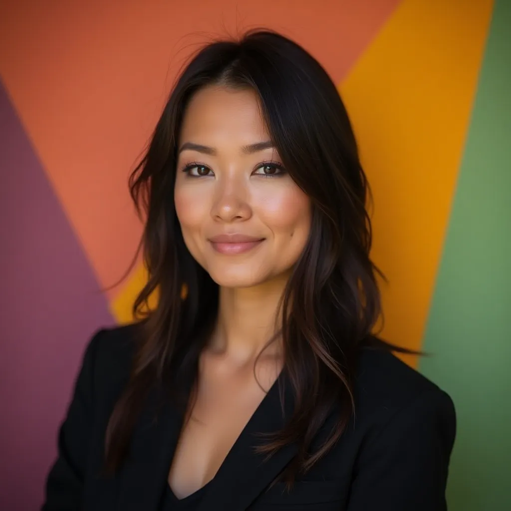 Example of suitable attire for a LinkedIn photo