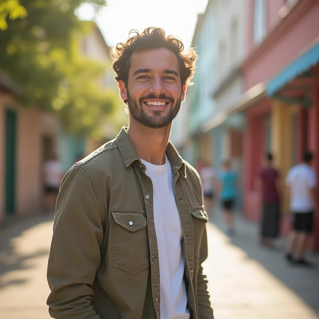 Professional LinkedIn portrait of a man in a suit on a light background