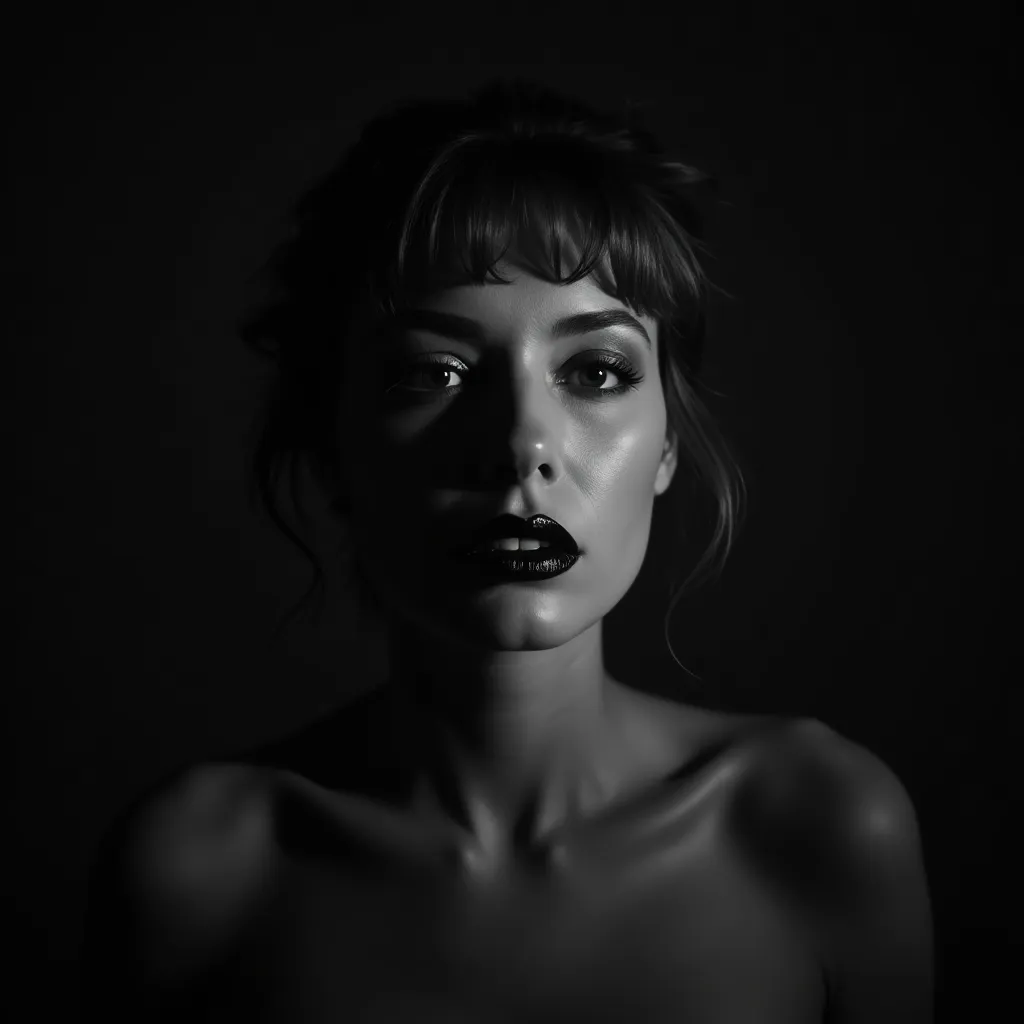 Film Noir Portrait: Give Your Profile a Cinematic Aura