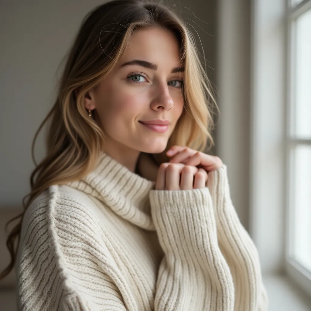 Realistic AI-generated professional portrait with ProPhoto