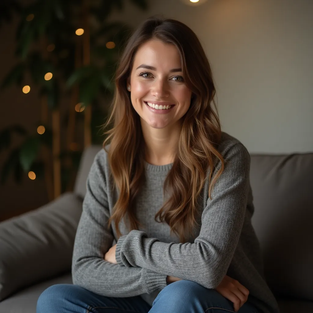 Psychologist in preparatory photo session