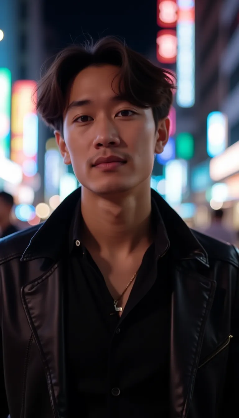 asian-man-in-a-city-at-night--wearing-a-stylish-outfit