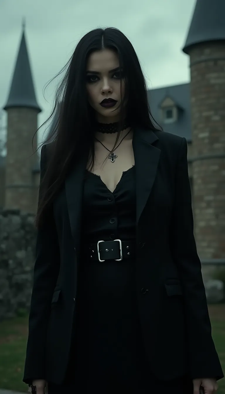black-woman-as-a-vampire--with-a-gothic-castle-backdrop-and-mysterious-allure